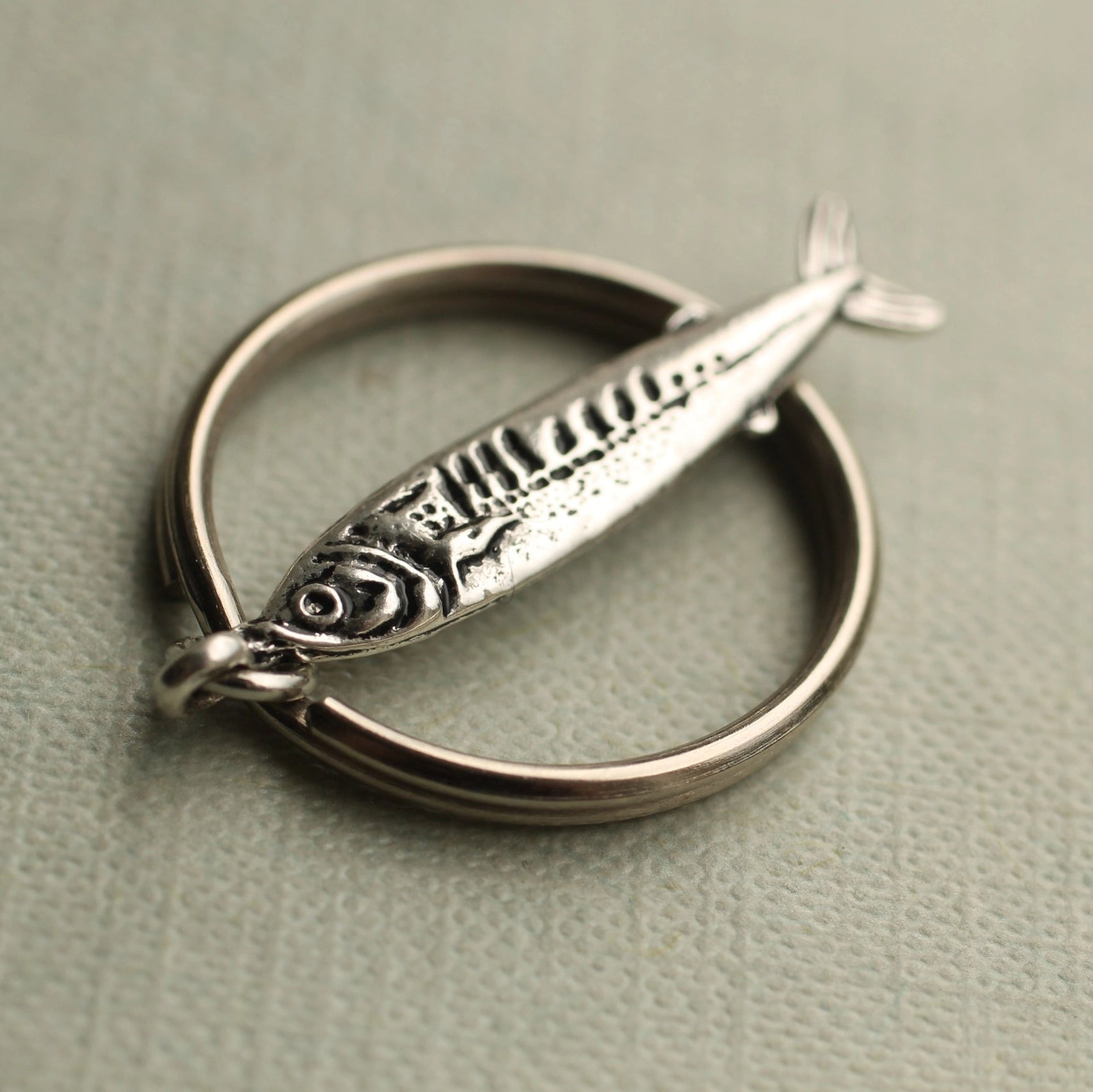 Sardine Keychain
