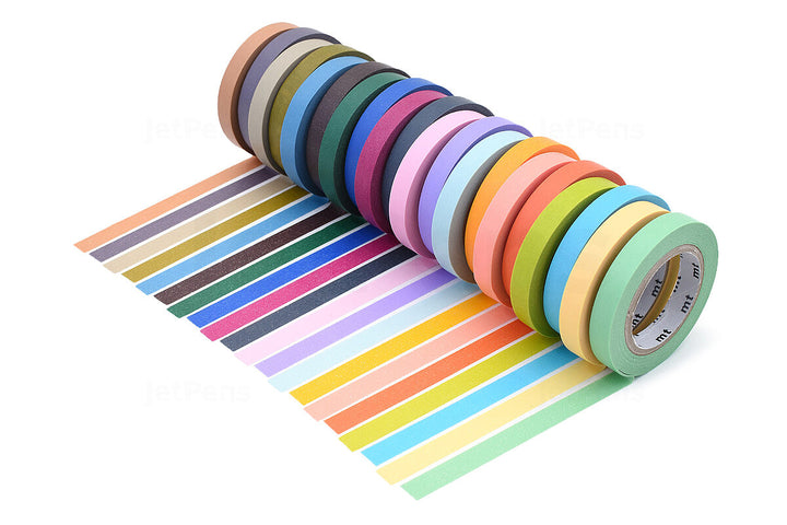 MT Washi Tape Slim 20-Roll Set