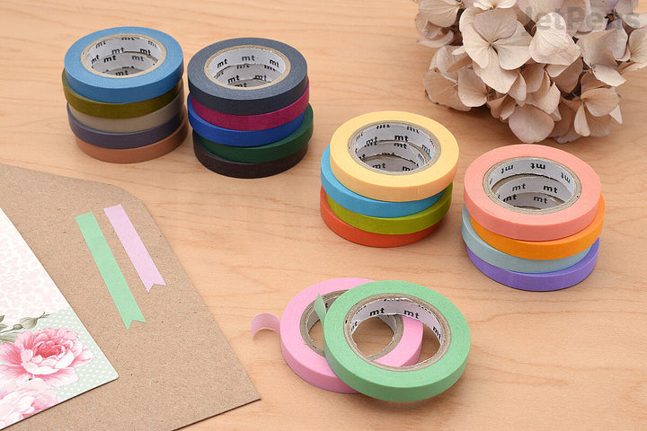 MT Washi Tape Slim 20-Roll Set