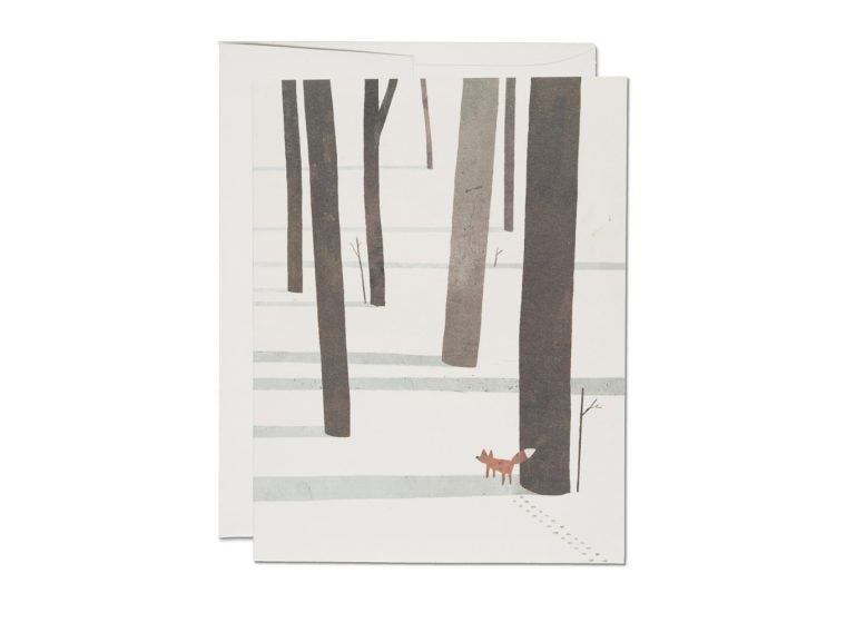 Fox In The Snow - Boxed Card Set