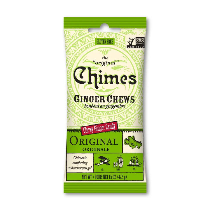 Chimes Ginger Chew Candy
