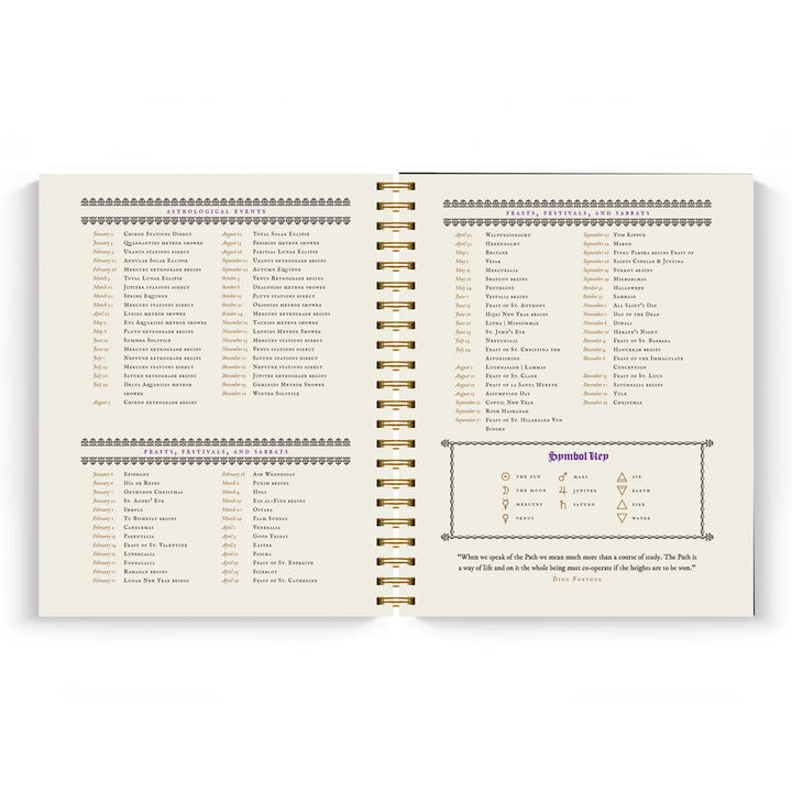 The Witch's Yearly Planner - 2026 Preorder