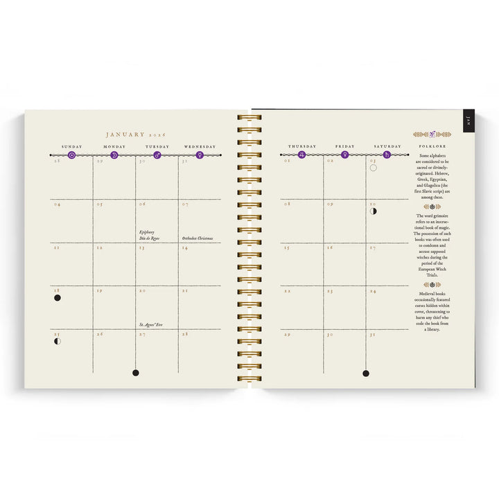The Witch's Yearly Planner - 2026 Preorder