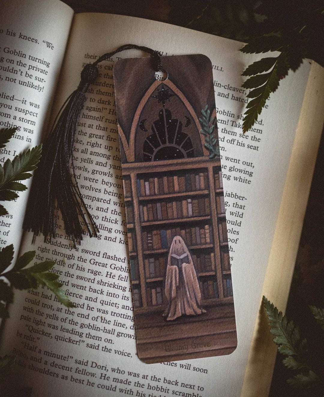 Reading Ghostie Bookmark
