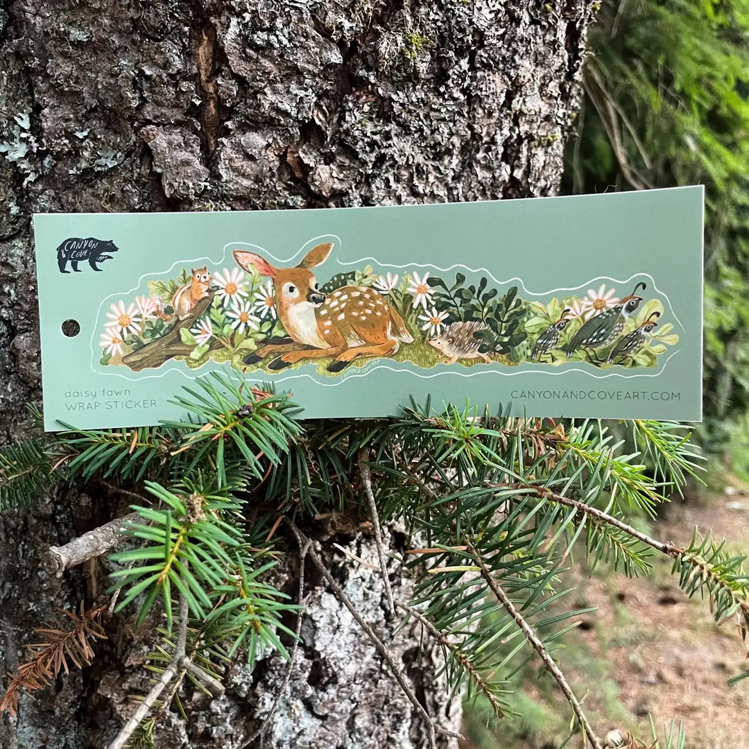 Dawn Fawn Wrap Sticker