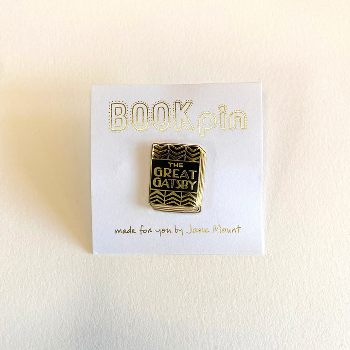 The Great Gatsby Book Pin