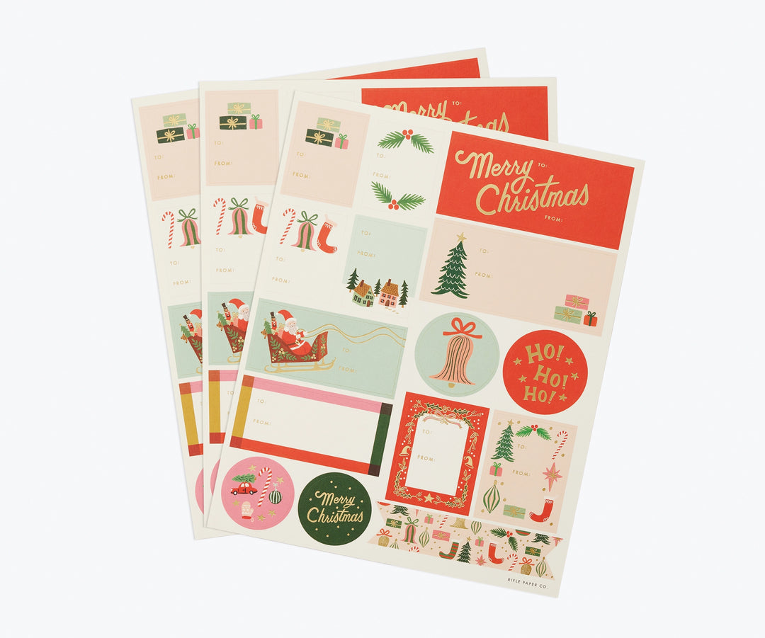 Deck The Halls Sticker Sheet Pack
