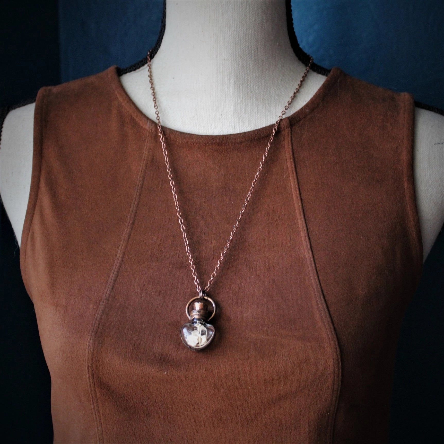 Octopus Tentacle Wet Specimen Necklace