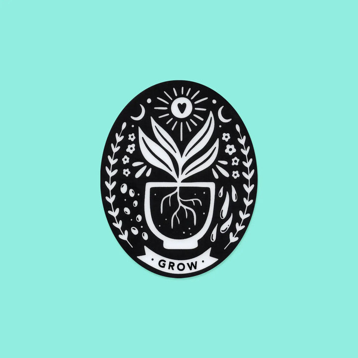 Gardener's Club Sticker - Black