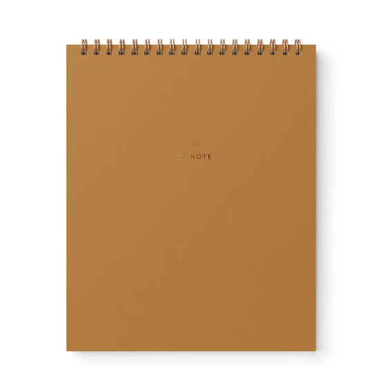 Top Spiral Notebook - Autumn Spice