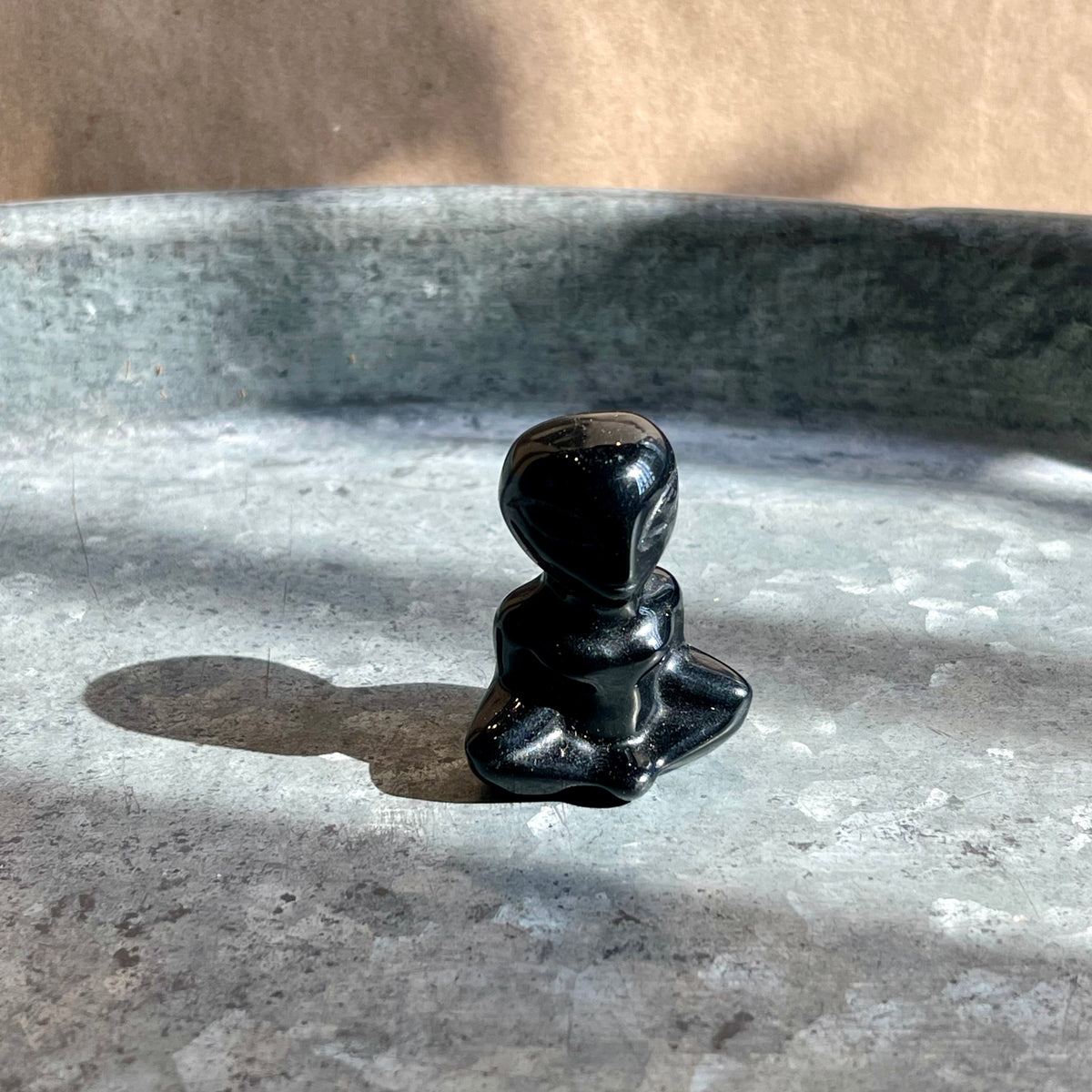 Obsidian - Alien Carving – Of Aspen Curated Gifts