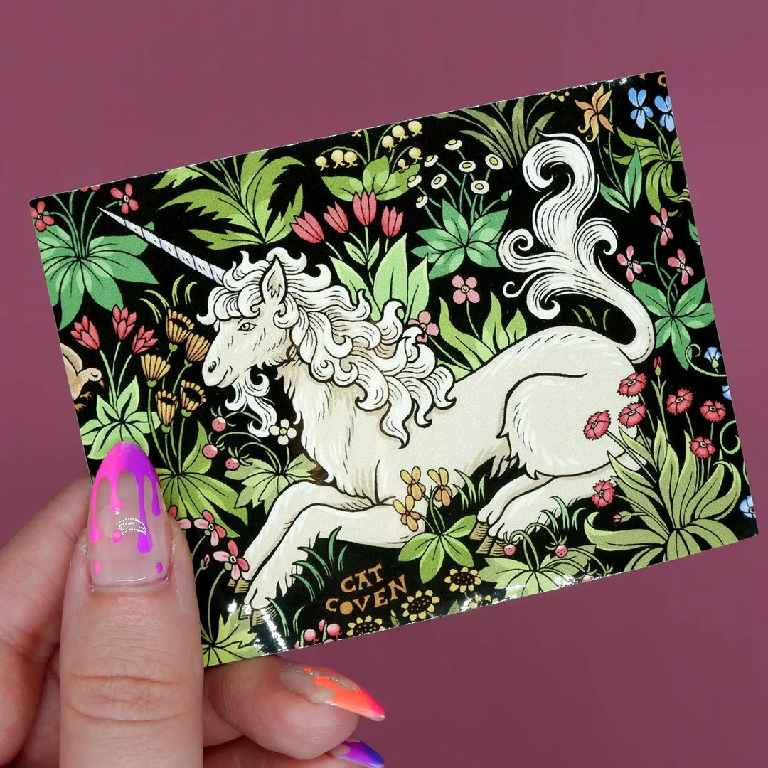 Tapestry Unicorn Sticker