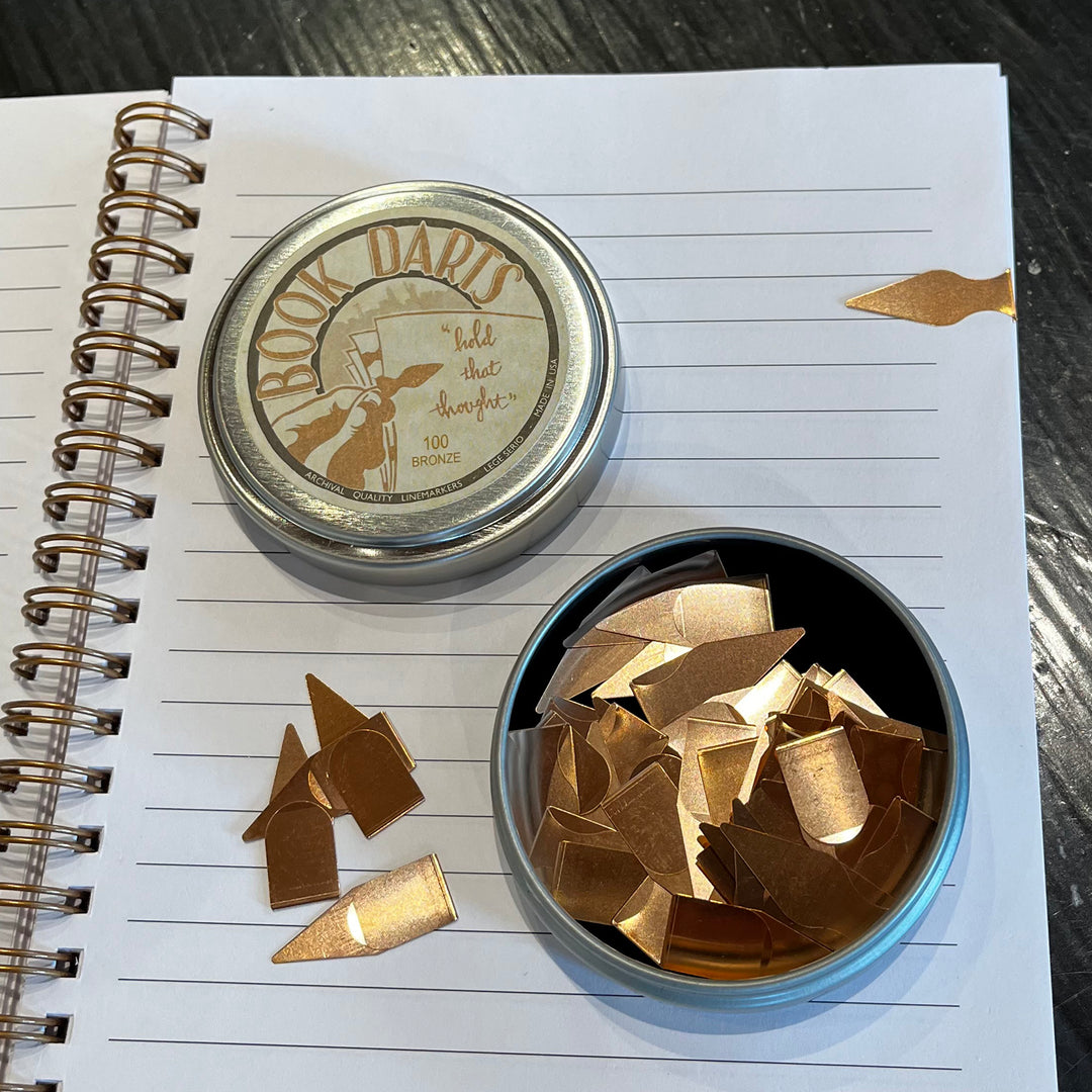 Book Darts Tin - 100 Bronze