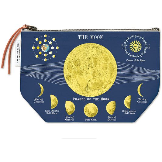 Moon Chart Pencil Pouch