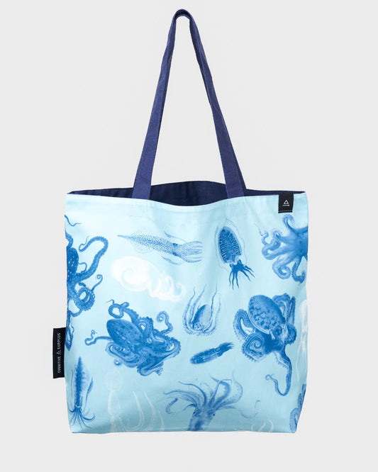 Beware the Kraken Reversible Canvas Tote
