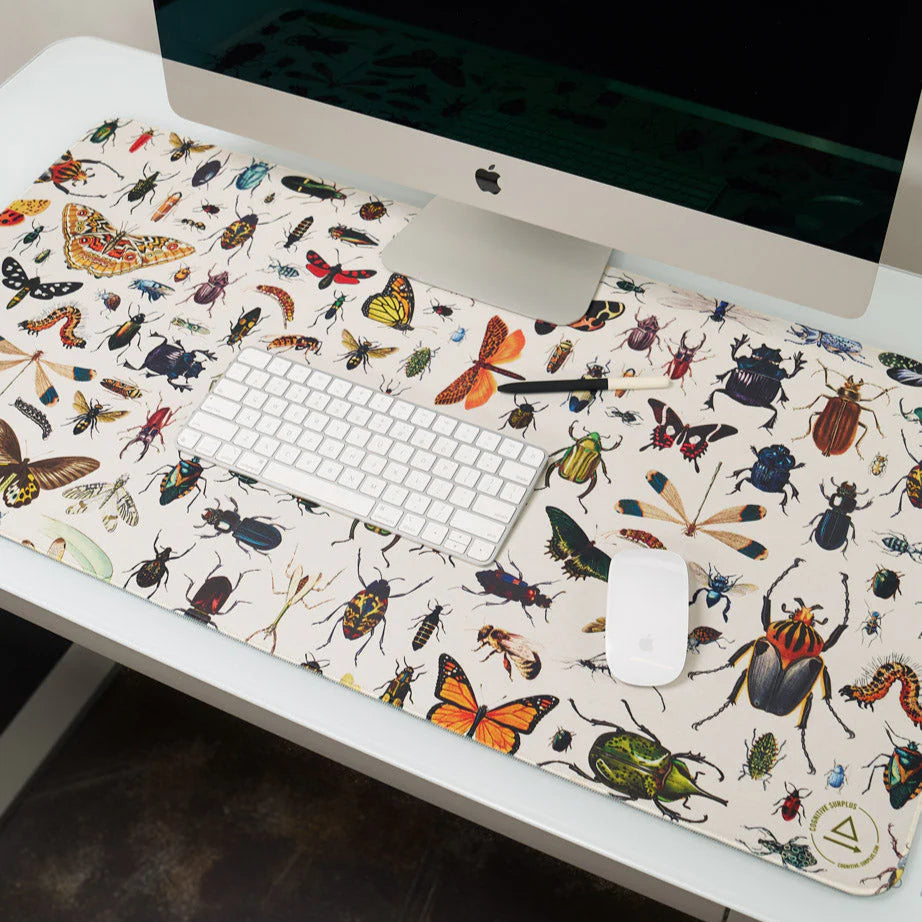 Cognitive Surplus - Butterflies & Beetles Desk Pad