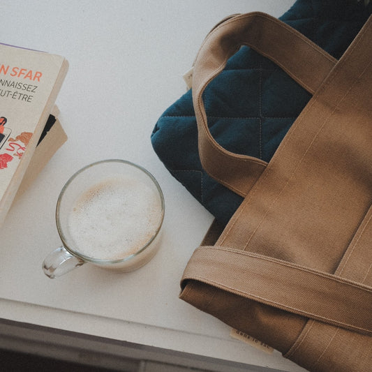 Crossbody Tote Bag - Caramel