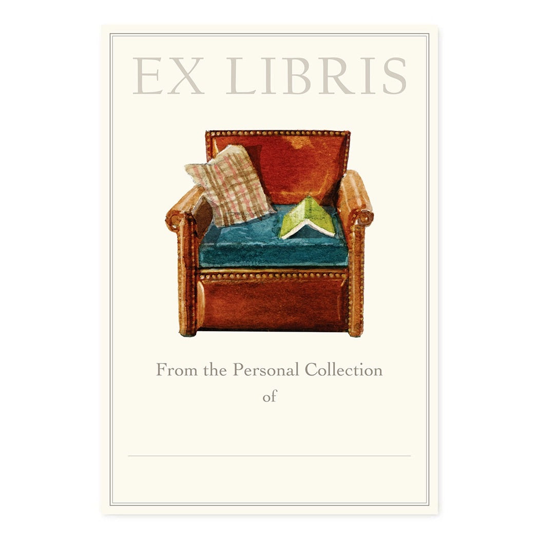 Reading Chair Bookplates