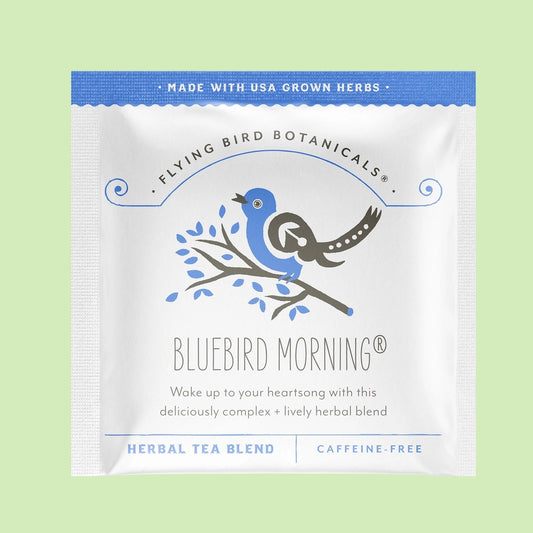 Bluebird Morning Herbal Tea Bag