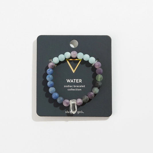 Geo Central Water Zodiac Bracelet