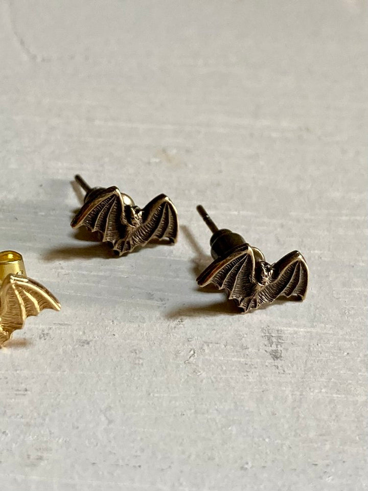 Bat Stud Earrings