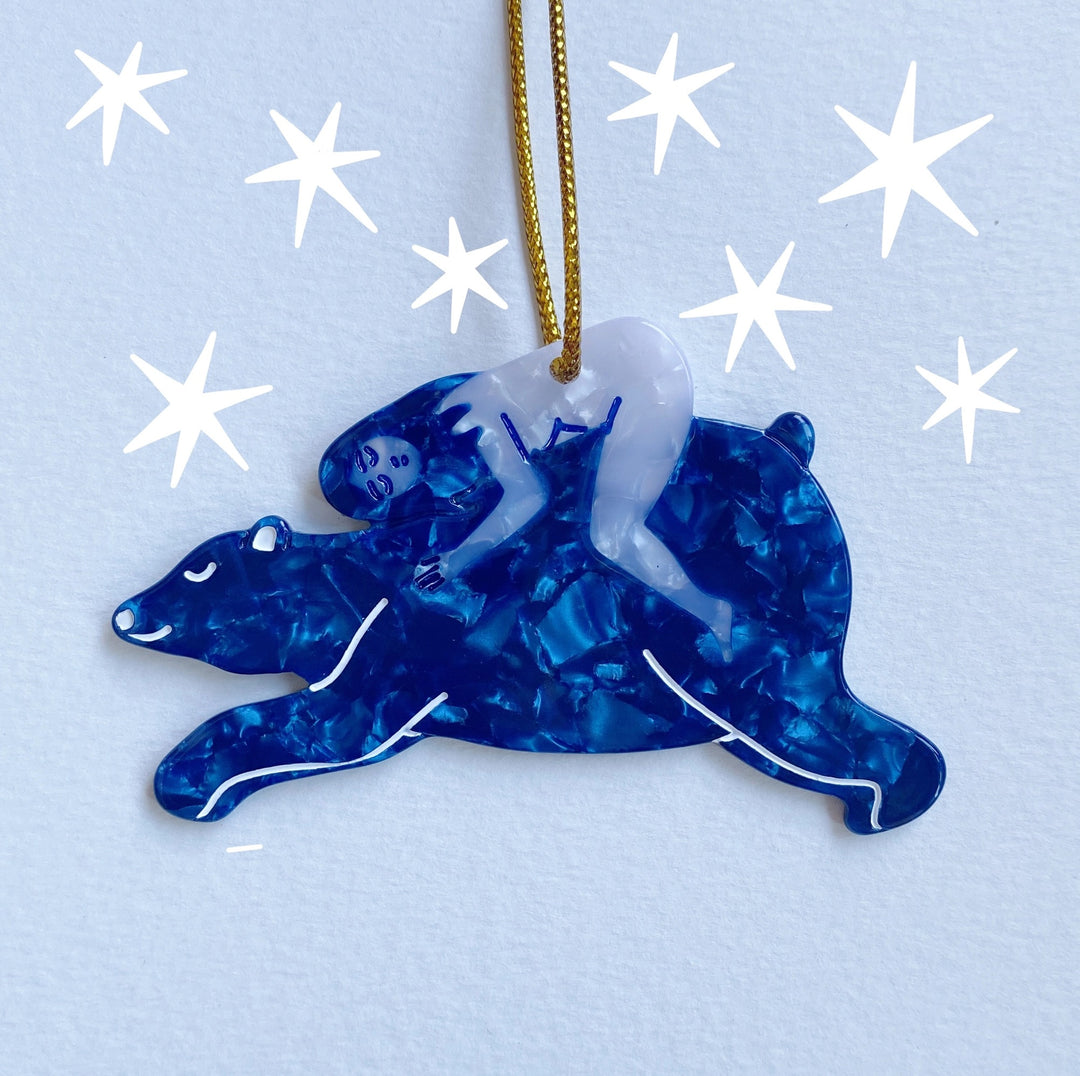 Bear Naked Ornament