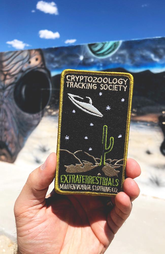 Extraterrestrials Patch - Cryptozoology Tracking Society