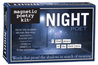 Night Poet Magnetic Poetry Kit