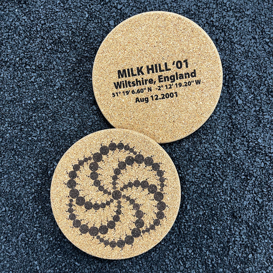 Landing Zone - Alien Crop Circle Coasters