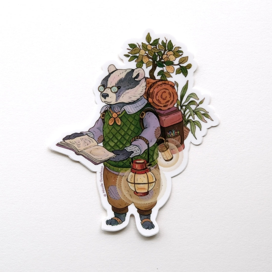 Reading Badger Sticker