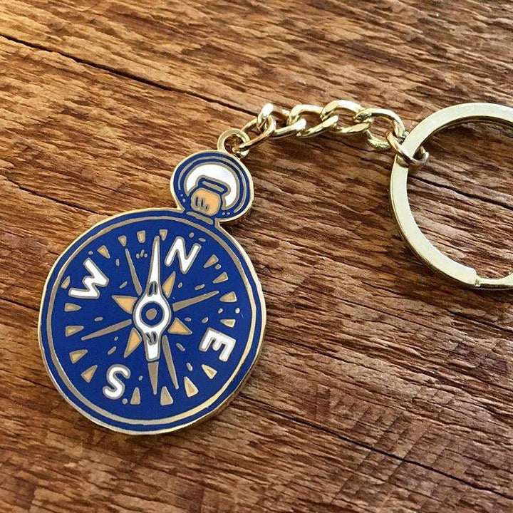 Compass Keychain