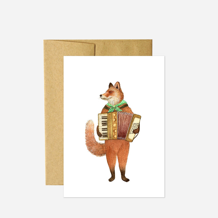 Papas Accordion Card