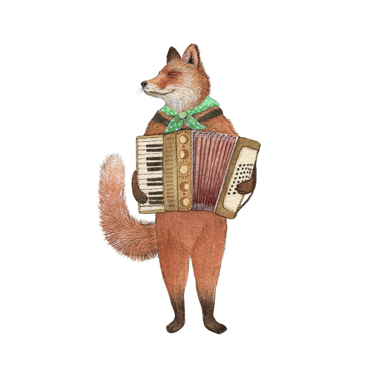 Papas Accordion Card