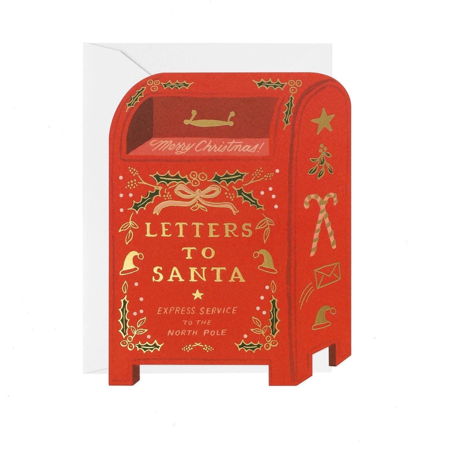 Letters To Santa Mailbox Card