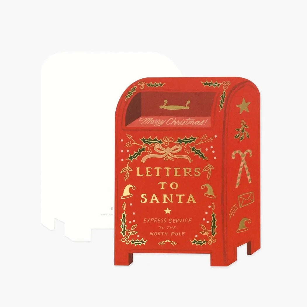Letters To Santa Mailbox Card
