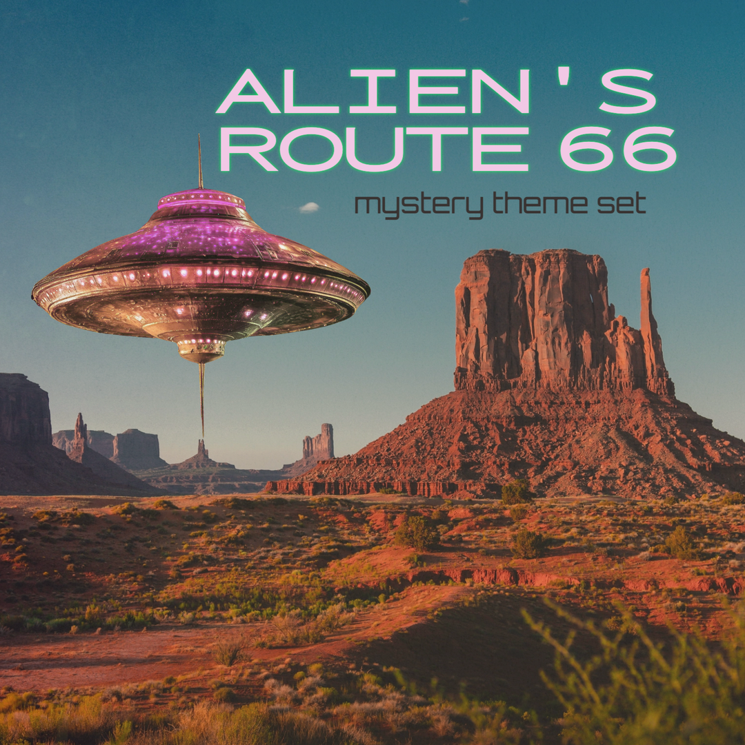 Alien's Route 66 Mystery Theme Set