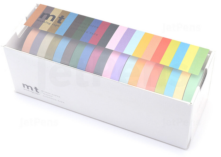 MT Washi Tape Slim 20-Roll Set