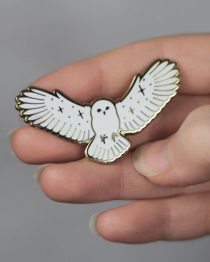Flying Owl Pin