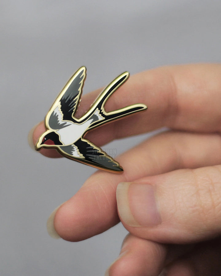 Swallow Bird Sparrow Pin