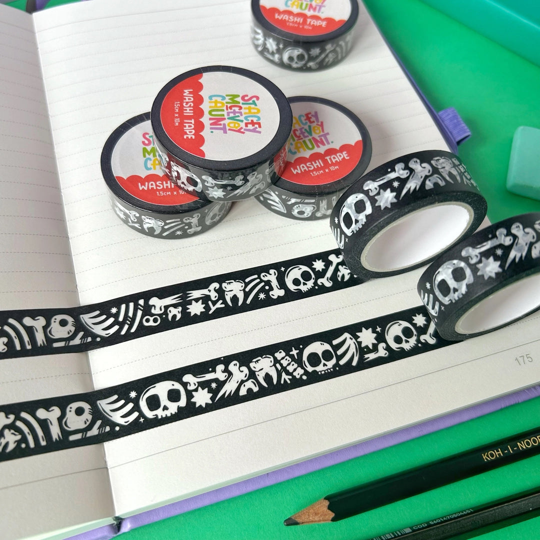 Skull & Bones Washi Tape