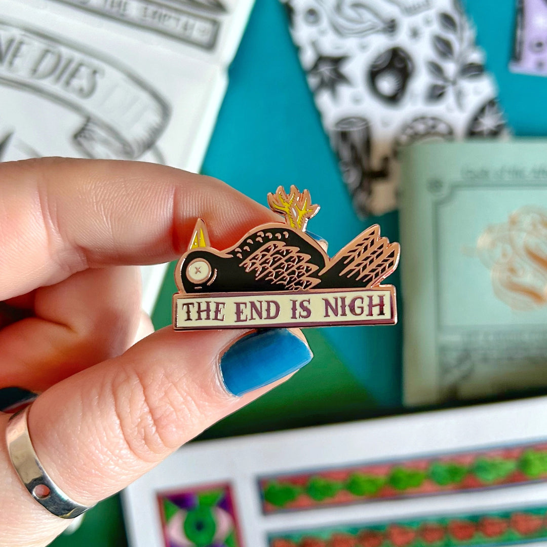 End Is Nigh Pin