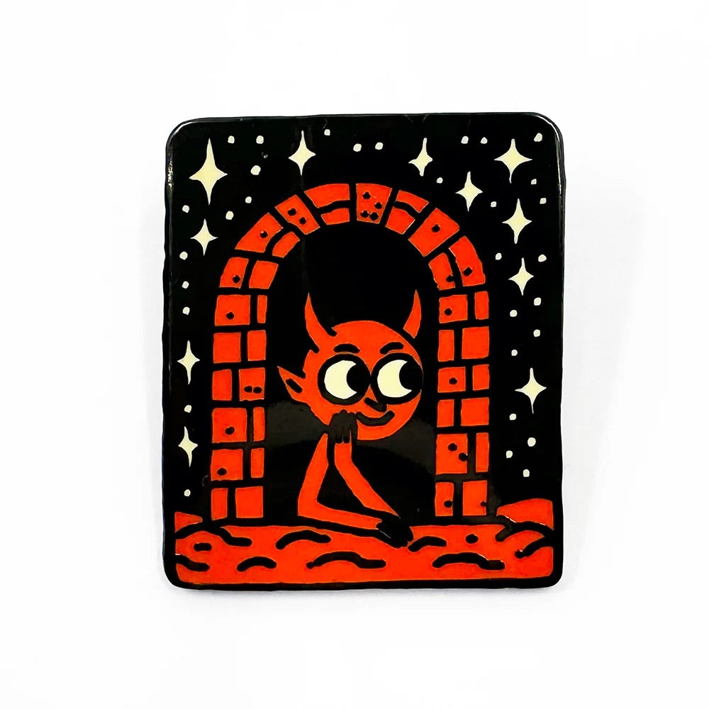 Devilish Guy Pin
