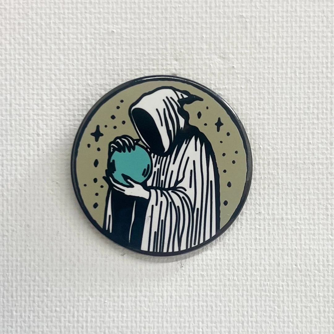 Pondering My Orb Pin