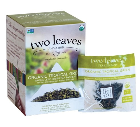 Organic Tropical Green Tea Box