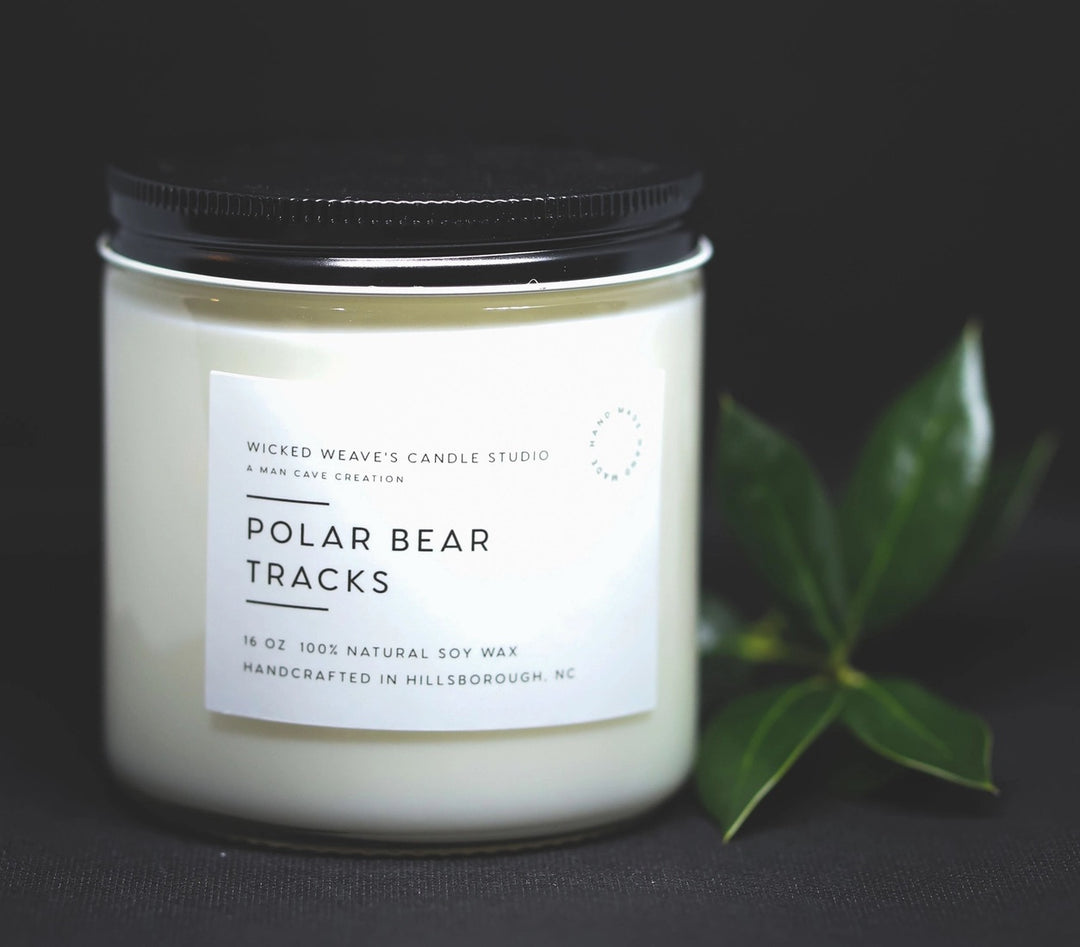 Polar Bear Tracks Soy Wax Candle