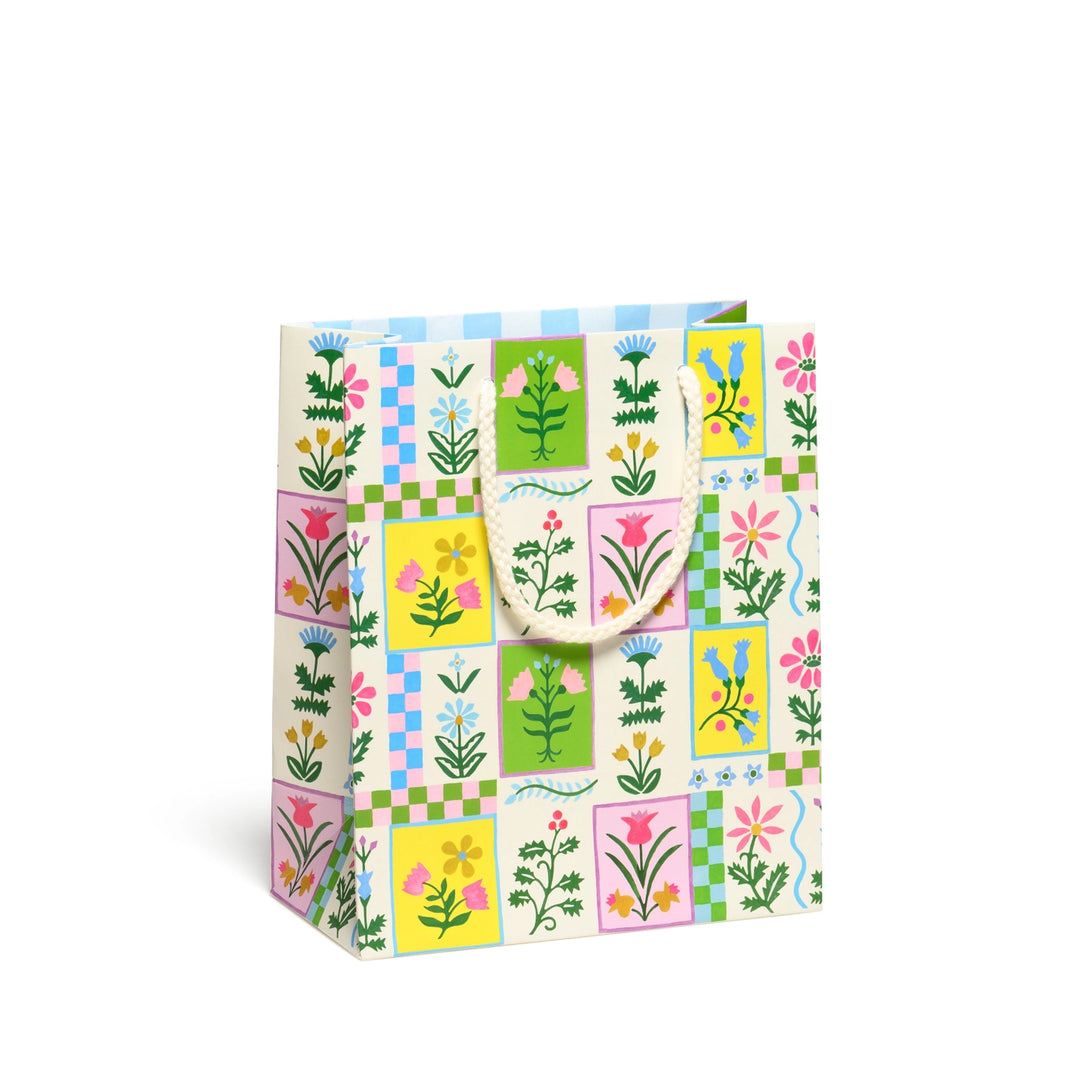 Retro Flower Gift Bag