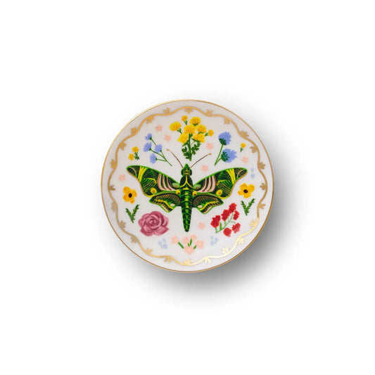 Curio Round Porcelain Ring Dish