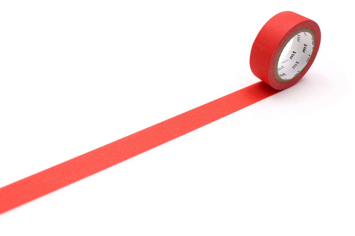 Matte Red Washi Tape