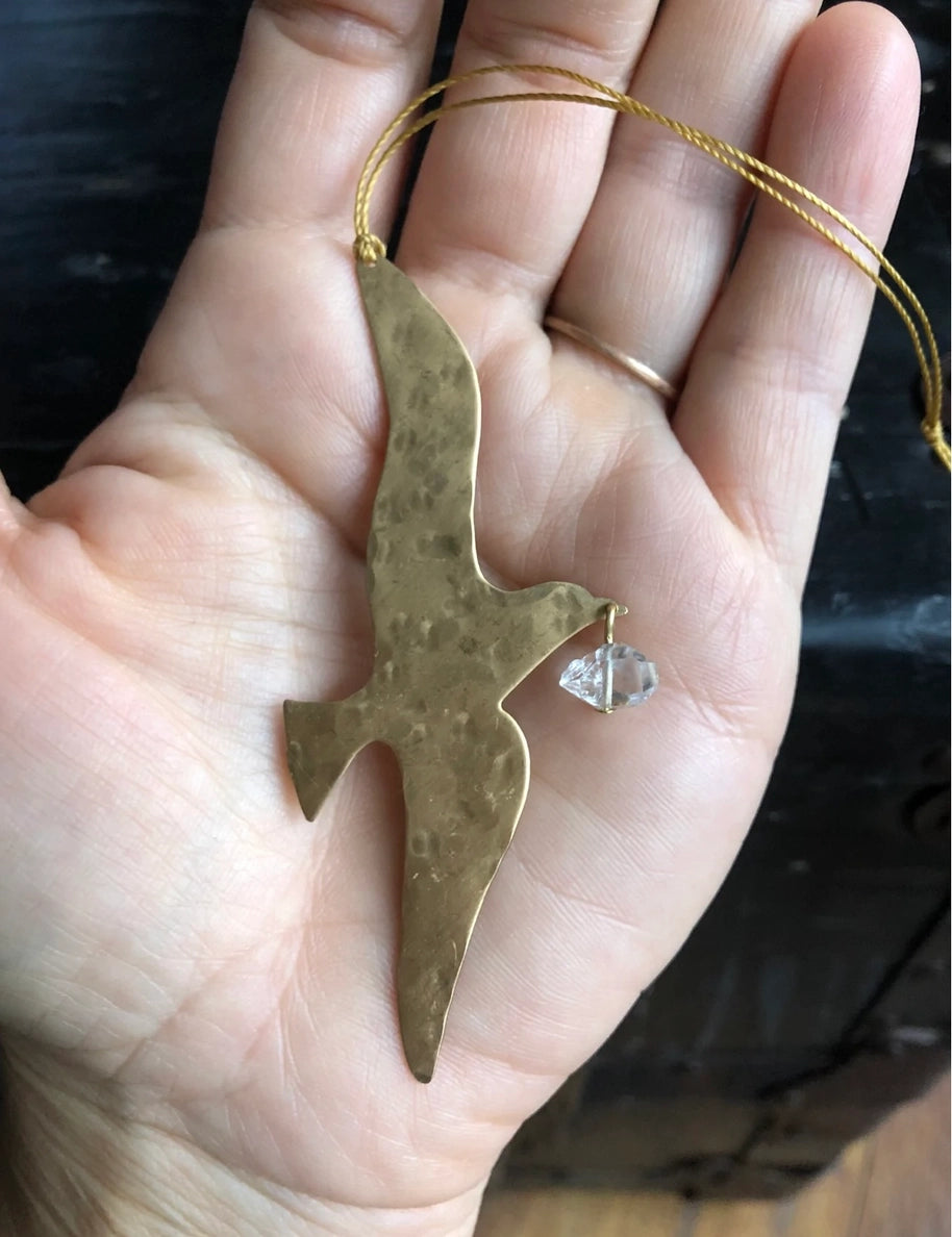 The Gift Brass Ornament