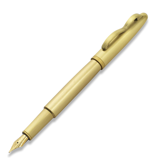 Wave Fountain Pen - Gold